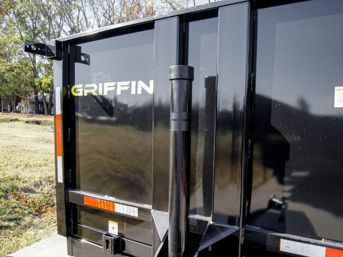 7x16 Telescopic Dump Trailer with 4ft Sides (2) 7K Axles - Image 14