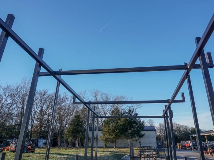 6.4 x 16 Straight Deck Tandem Axle Utility Trailer w/ 6ft Ladder Racks - Image 12