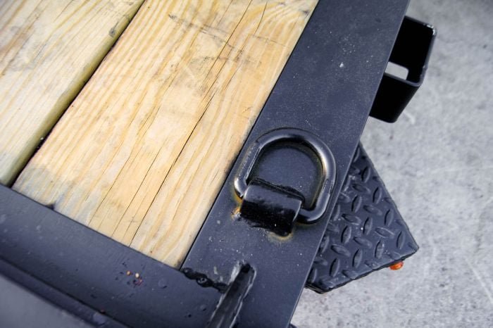 7x14 IBeam Equipment Trailer (2) 5200lb Axles with Stand-Up Ramps - Image 11