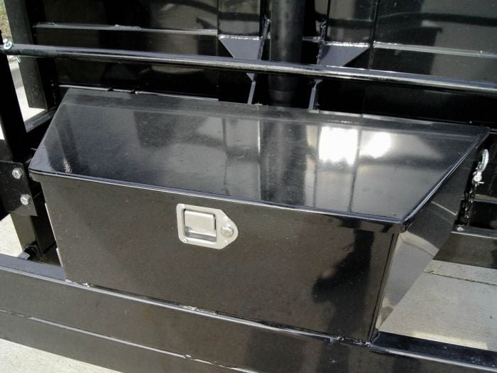 7x16 Gooseneck Telescopic Dump Trailer with 2ft Sides (2) 7K Axles - Image 16