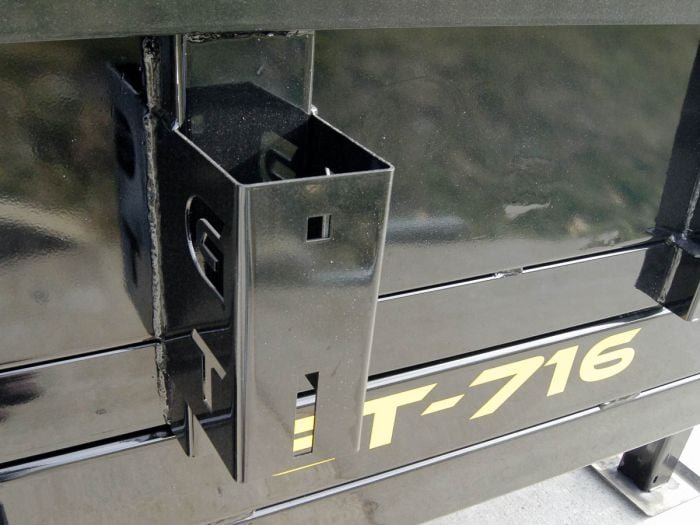 7x16 Gooseneck Telescopic Dump Trailer with 2ft Sides (2) 7K Axles - Image 24