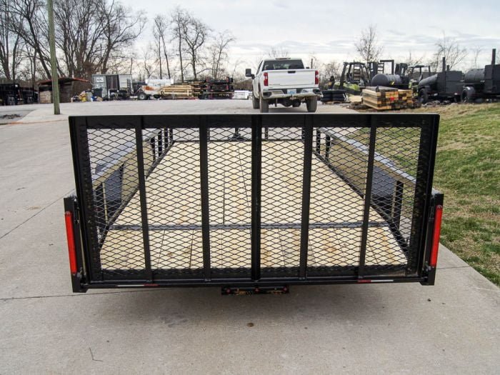 6.4x16 Tube Top Dovetail Utility Trailer (2) 3,500lb Axles - Image 5
