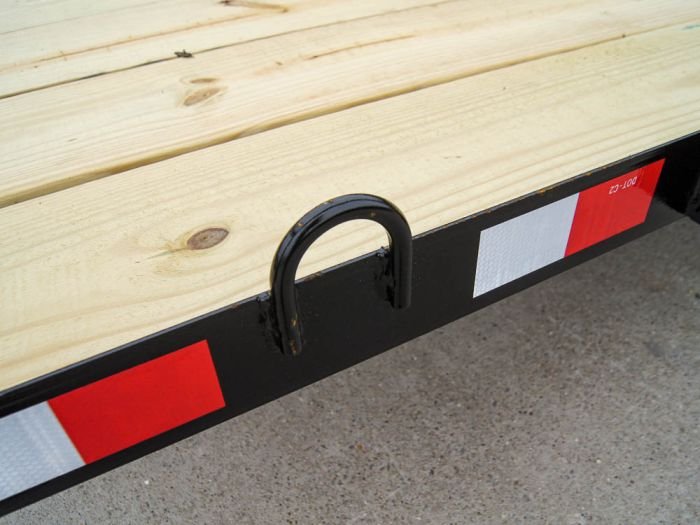 6.4x16 Tube Top Dovetail Utility Trailer (2) 3,500lb Axles - Image 12