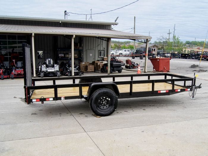 5x14 Straight Deck Utility Trailer Tall Gate 3,500lb Axle - Image 6