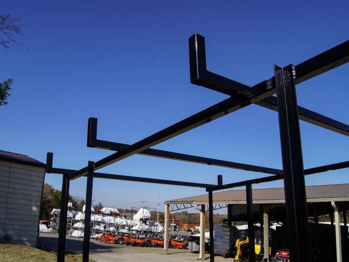 6.4x12 Straight Deck Utility Trailer 6ft Ladder Racks (2) 3500lb Axles - Image 10
