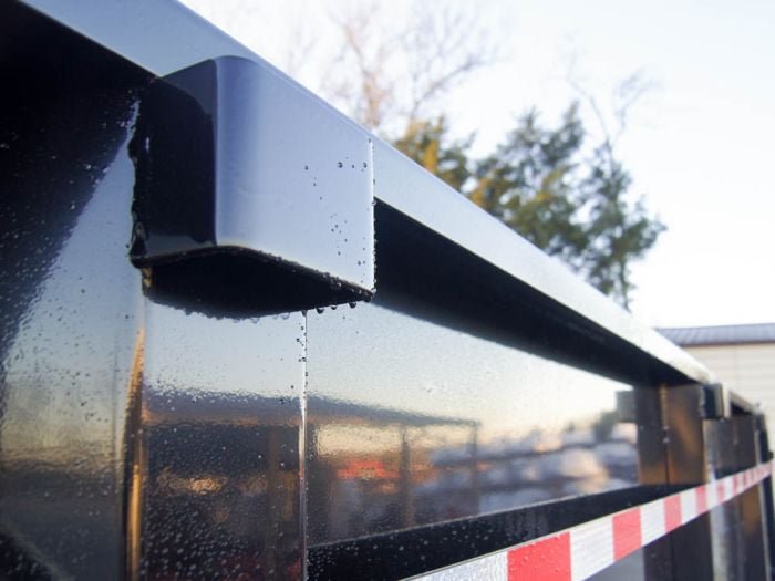 7x16 Gorilla Telescopic IBeam Dump Trailer 4ft Sides (2) 7K Axles - Image 17