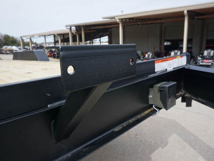 7x20 Equipment Trailer 8" I-Beam (2) 7K Axles Standup Ramps - Image 13