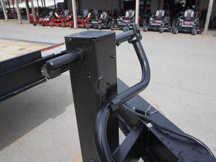 7x20 Equipment Trailer 8" I-Beam (2) 7K Axles Standup Ramps - Image 21