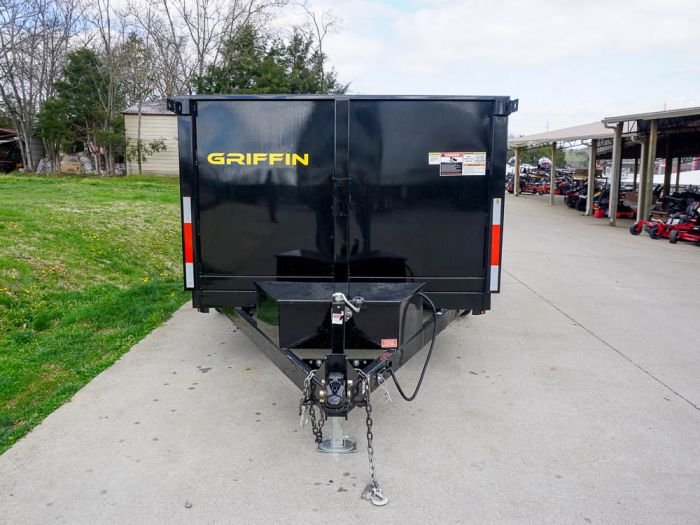 7x12 Hydraulic Dump Trailer with 4ft Sides (2) 7K Axles - Image 2