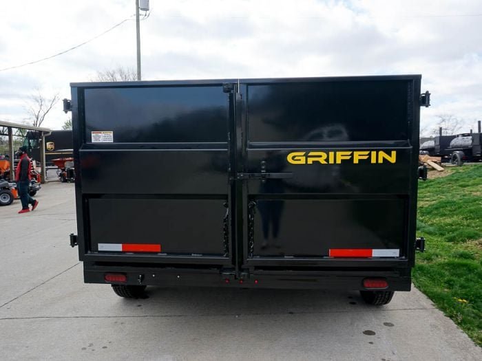 7x12 Hydraulic Dump Trailer with 4ft Sides (2) 7K Axles - Image 6