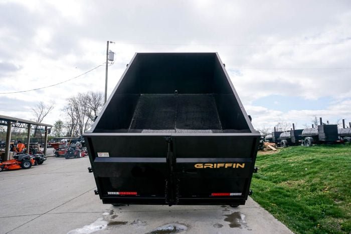 7x12 Hydraulic Dump Trailer with 4ft Sides (2) 7K Axles - Image 11