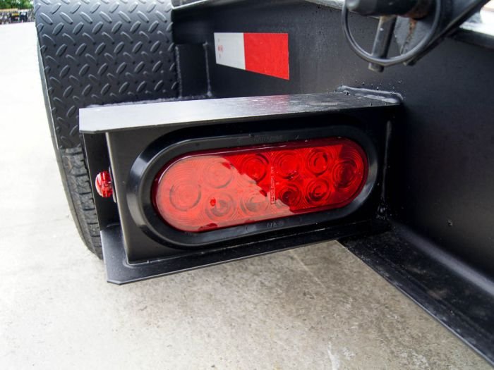 7x16 IBeam Equipment Trailer (2) 5200lb Axles with Stand-Up Ramps - Image 13