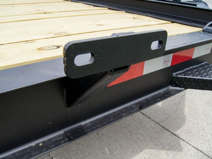 7x16 IBeam Equipment Trailer (2) 5200lb Axles with Stand-Up Ramps - Image 14
