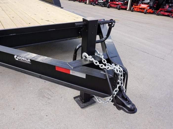 7x18 I-Beam Equipment Trailer (2) 7K Axles Stand-Up Ramps - Image 10