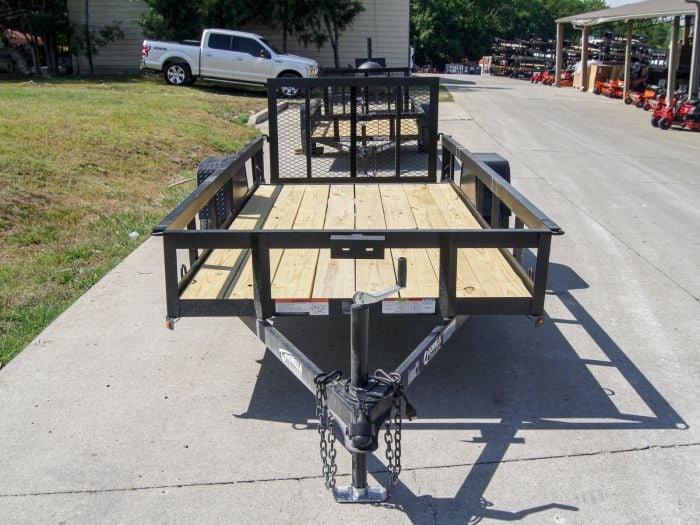 5x12 Dovetail Utility Trailer 3500lb Axle - Image 3
