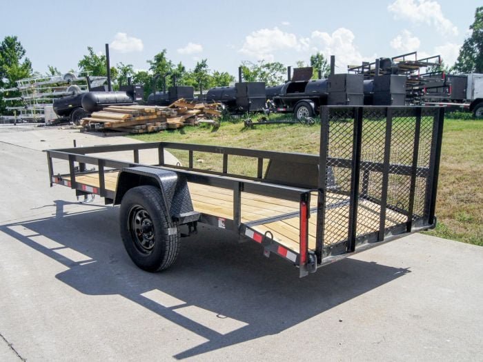5x12 Dovetail Utility Trailer 3500lb Axle - Image 5
