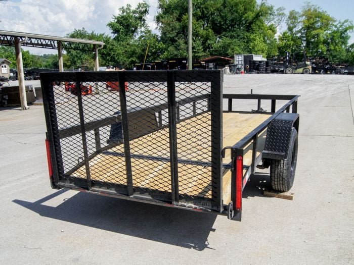 5x12 Dovetail Utility Trailer 3500lb Axle - Image 6