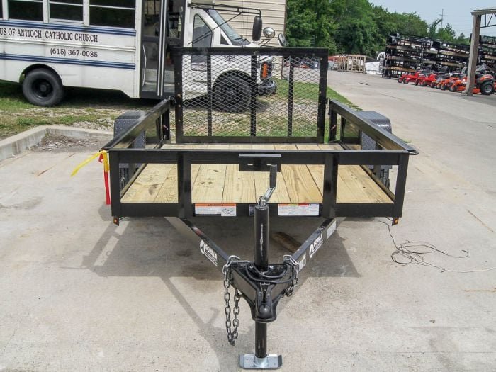 5x8 Dovetail Utility Trailer Single 3,500lb Axle - Image 7