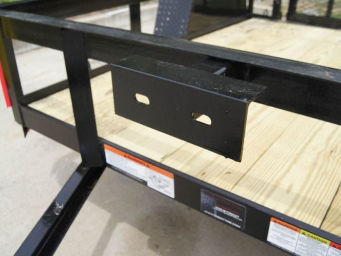 5x8 Dovetail Utility Trailer Single 3,500lb Axle - Image 9