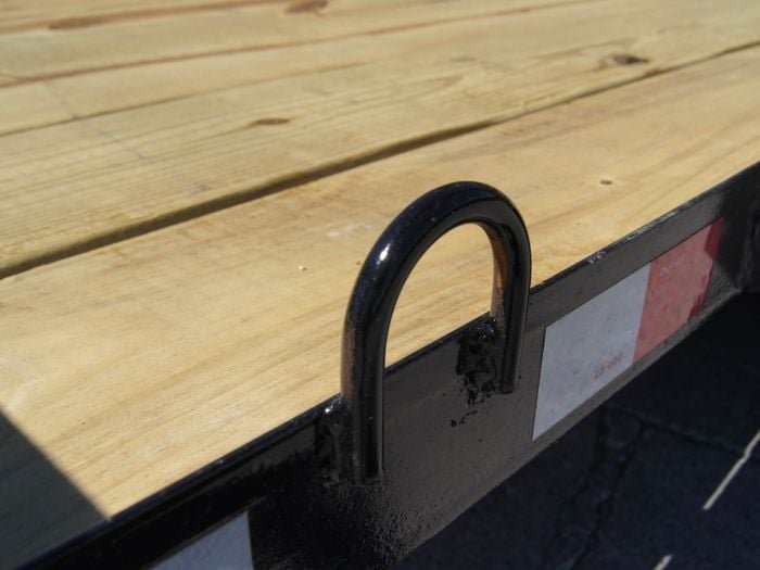 6.4x12 Straight Deck Utility Trailer (2) 3,500lb Axles with Brakes - Image 11