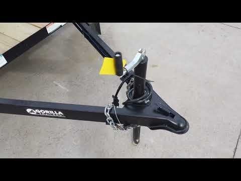 6.4x18 Dovetail Utility Trailer with Side Gate (2) 3,500lb Axle - Image 17