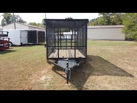 6.4x12 Straight Deck Utility Trailer (2) 3,500lb Axles with Brakes - Image 14