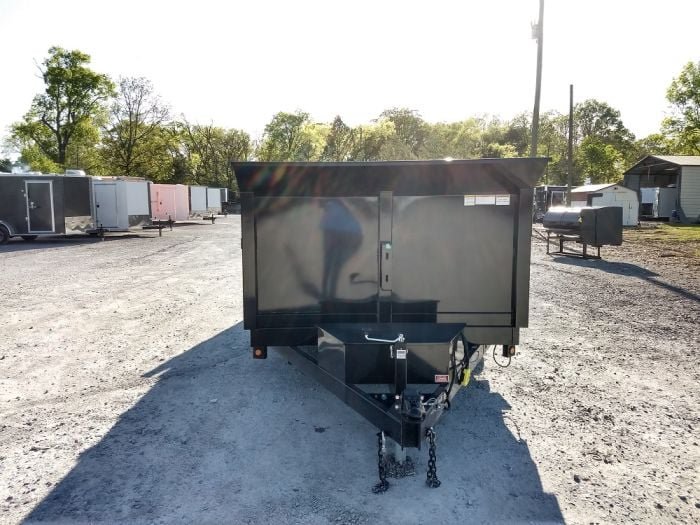 7x16 Hydraulic Dump Trailer with 3ft Sides (2) 7K Axles - Image 10