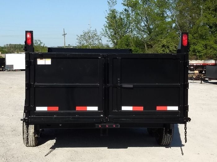 7x16 Hydraulic Dump Trailer with 3ft Sides (2) 7K Axles - Image 8