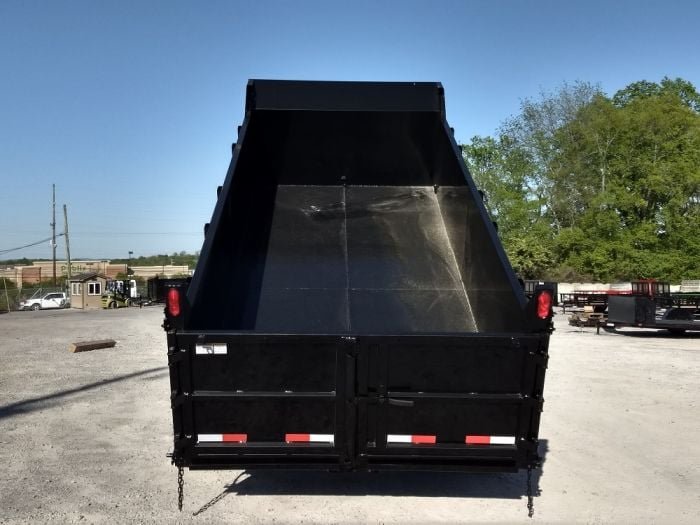 7x16 Hydraulic Dump Trailer with 3ft Sides (2) 7K Axles - Image 16
