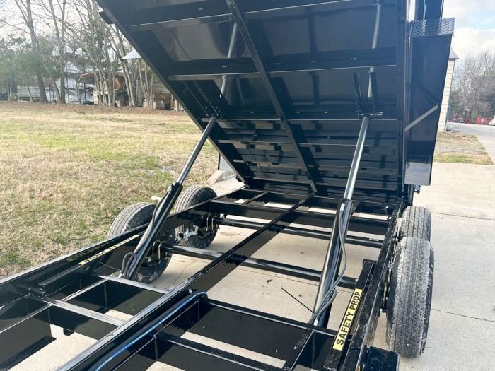 6x12 Hydraulic Dump Trailer with 4ft Sides (2) 5,200lb Axles - Image 17