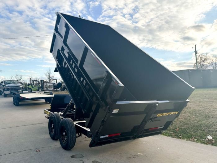 6x12 Hydraulic Dump Trailer with 4ft Sides (2) 5,200lb Axles - Image 20