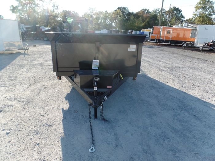 Dump Trailer 7' X 14' Hydraulic 2ft Sides 7,000lb Axles - Image 3