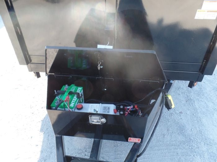 Dump Trailer 7' X 14' Hydraulic 2ft Sides 7,000lb Axles - Image 5